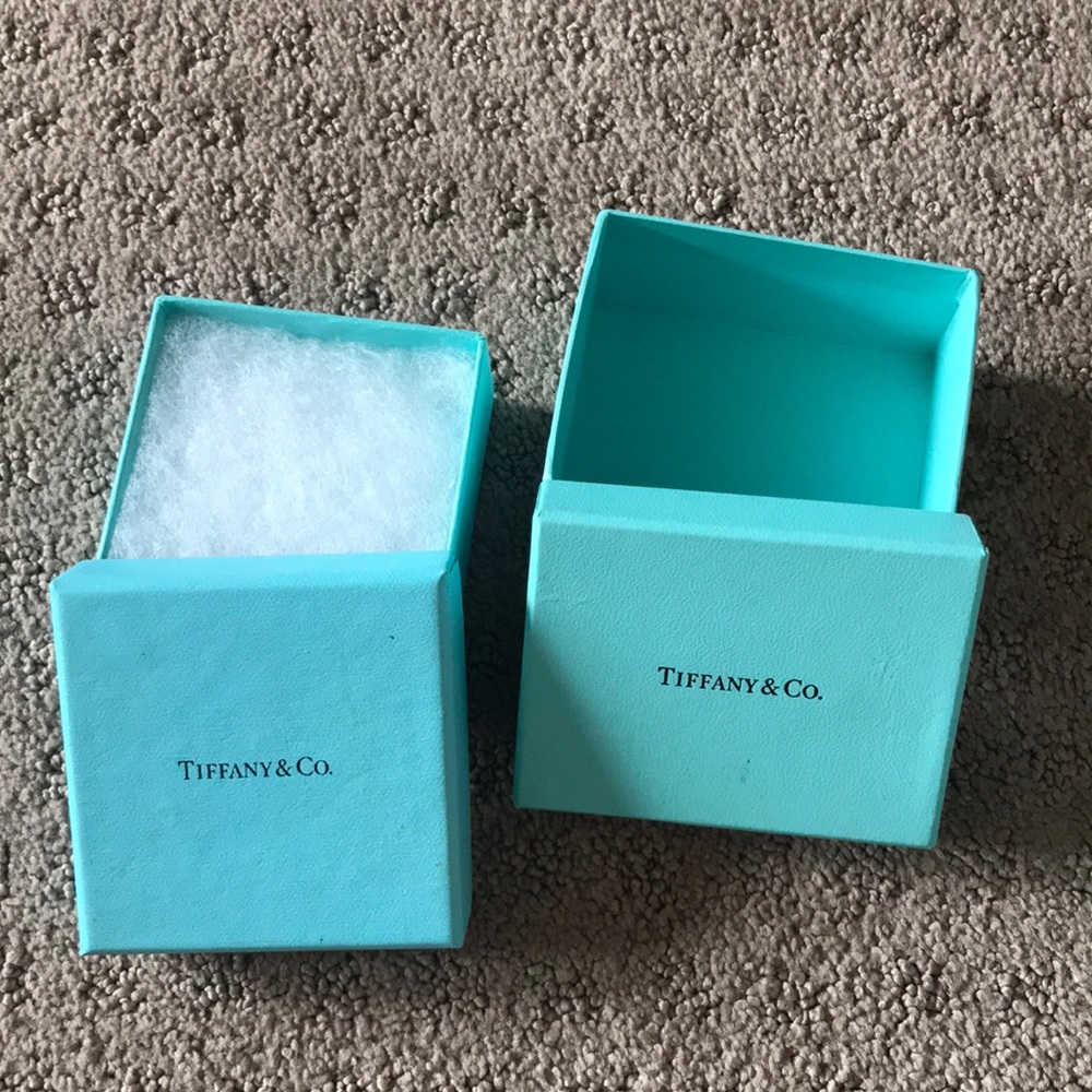 Two Authentic Tiffany & Co. boxes (small)